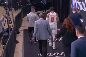 尼克斯vs马刺_NBA篮球比赛直播_布伦森伤退最新动态