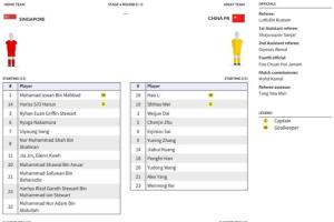 中国男足vs新加坡_足球比赛直播_国家队友谊赛高清观看
