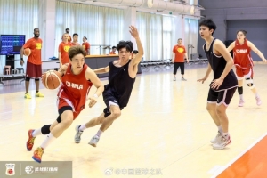 中国女篮vs北体大男篮_对抗训练最新动态_中国篮球备战直播